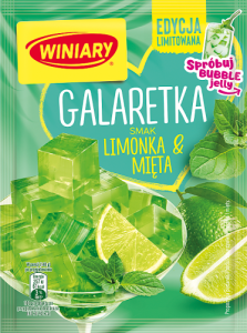 Winiary Galaretka smak limonka & mięta 47 g