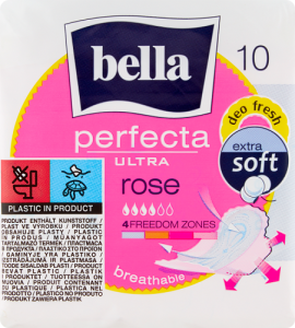 Bella Perfecta Ultra Rose Podpaski higieniczne 10 sztuk