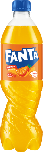Fanta Napój gazowany o smaku pomarańczowym 500 ml