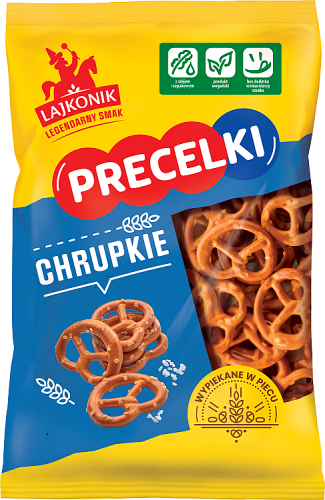 Lajkonik Precelki chrupkie 130 g