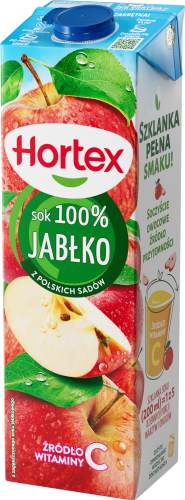 Hortex Sok 100 % jabłko 1 l