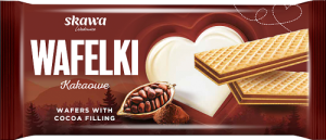Wadowice Skawa Wafelki kakaowe 180 g