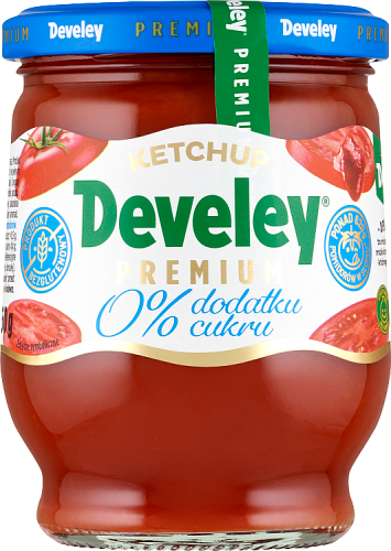 Develey Premium Ketchup 0% dodatku cukru 260 g