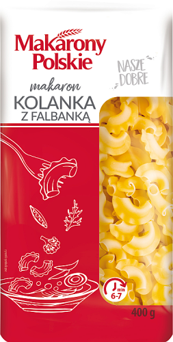 Makarony Polskie Makaron kolanka z falbanką 400 g