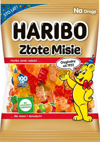 Haribo Złote Misie Żelki owocowe 85 g