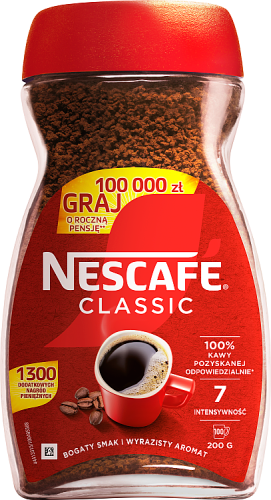 Nescafé Classic Kawa rozpuszczalna 200 g