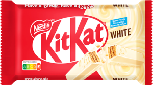 KitKat Paluszki waflowe pokryte białą polewą 41,5 g