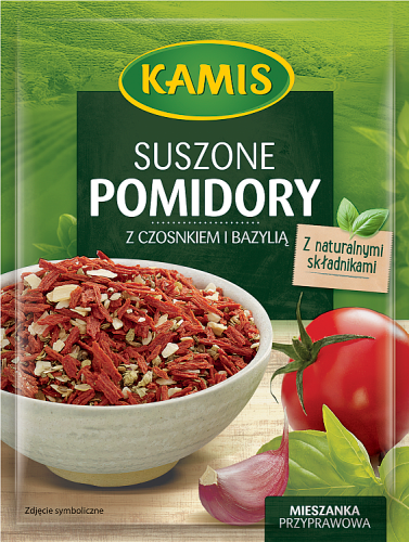 Kamis Mieszanka przyprawowa suszone pomidory z czosnkiem i bazylią 12 g