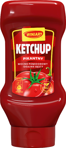 WINIARY Ketchup pikantny 450 g