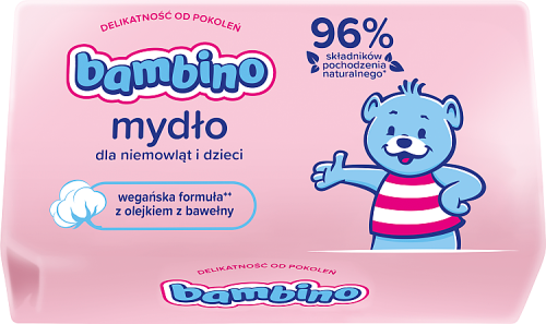 Bambino Mydło dla niemowląt i dzieci 90 g