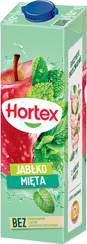 Hortex Napój jabłko mięta 1 l