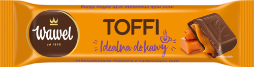 Wawel Miniczekolada mleczna z nadzieniem toffi 41 g