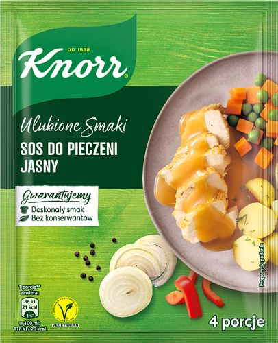Knorr Ulubione Smaki Sos do pieczeni jasny 25 g