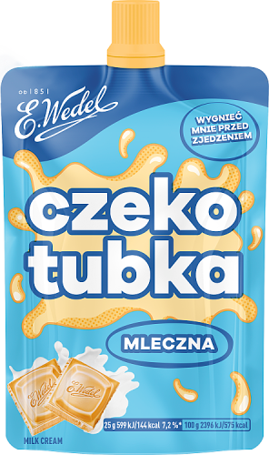 E. Wedel Czekotubka Krem mleczny 50 g