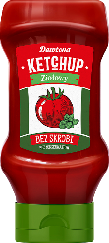 Dawtona Ketchup ziołowy 450 g
