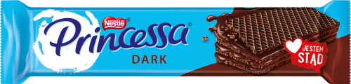 Princessa Dark Wafel kakaowy przekładany kremem kakaowym 30 g