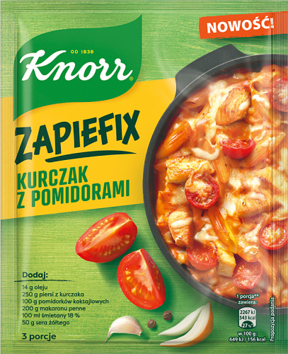 Knorr Zapiefix kurczak z pomidorami 48 g