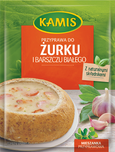Kamis Mieszanka przyprawowa przyprawa do żurku i barszczu białego 20 g