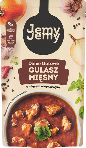 JemyJemy Danie gotowe gulasz mięsny z mięsem wieprzowym 360 g