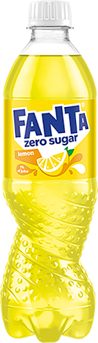 Fanta Zero Sugar Napój gazowany o smaku cytrynowym 500 ml