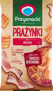Przysnacki Prażynki o smaku bekon 120 g