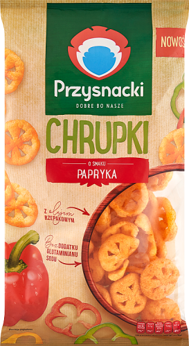 Przysnacki Chrupki o smaku papryka 120 g