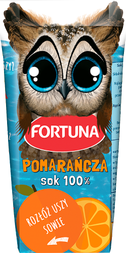 Fortuna Sok 100% pomarańcza 200 ml