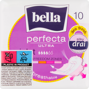 Bella Perfecta Ultra Violet Silky Drai Podpaski higieniczne 10 Pieces