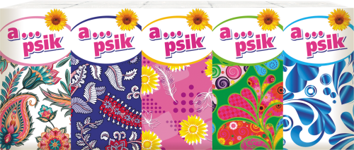 A...psik Chusteczki higieniczne 10 x 9 sztuk