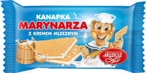Wadowice Skawa Kanapka marynarza z kremem mlecznym 26 g