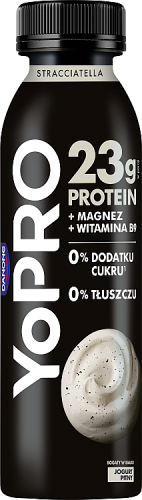 Danone YoPro Jogurt pitny smak stracciatella 270 g