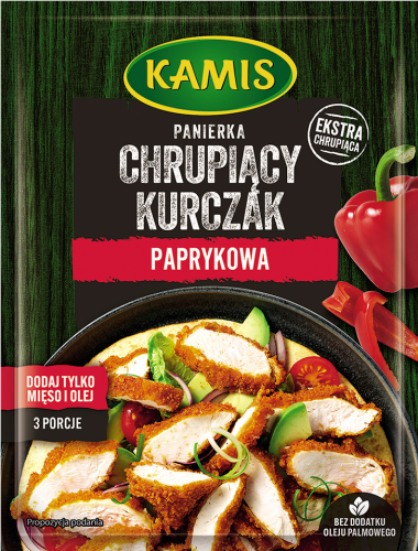 Kamis Panierka chrupiący kurczak paprykowa 70 g