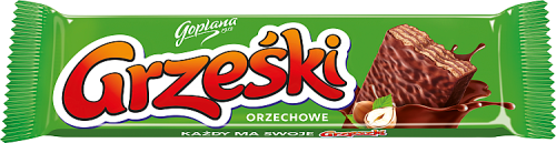 Grześki Wafel przekładany kremem orzechowym 36 g