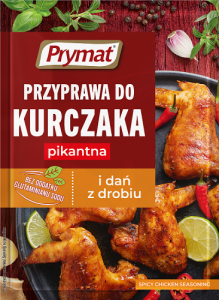 Prymat Przyprawa do kurczaka i dań z drobiu pikantna 25 g