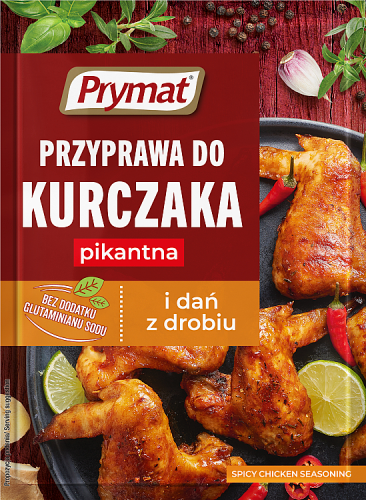 Prymat Przyprawa do kurczaka i dań z drobiu pikantna 25 g