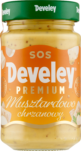 Develey Premium Sos musztardowo chrzanowy 210 ml