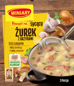Winiary Pomysł na... Sycący żurek z grzybami 49 g