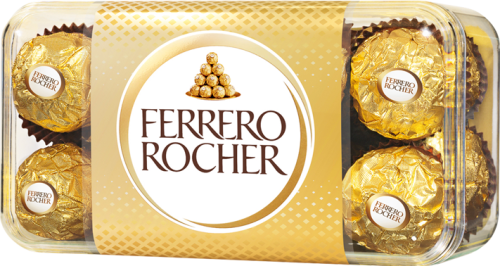 Ferrero Rocher Chrupiący wafelek z kremowym nadzieniem i orzechem laskowym w czekoladzie 200 g