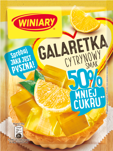 Winiary Galaretka cytrynowy smak 39 g