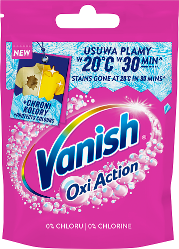 Vanish Oxi Action Odplamiacz do tkanin w proszku 30 g