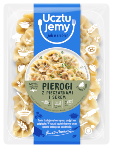 Pierogi z serem i pieczarkami 400 g