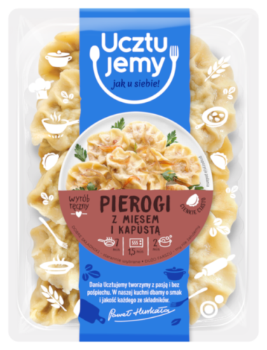 Pierogi z kapustą i mięsem 400 g