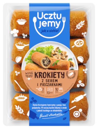 Krokiety z serem i pieczarkami 400 g