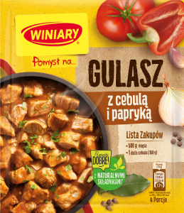 Winiary Pomysł na... Gulasz z cebulą i papryką 47 g