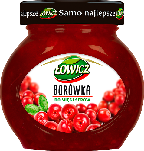 Łowicz Borówka do mięs i serów 230 g
