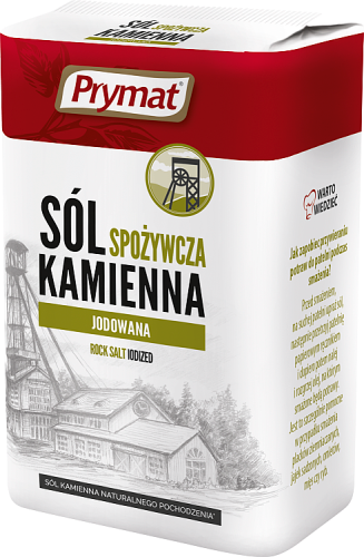Prymat Sól kamienna spożywcza jodowana 1 kg