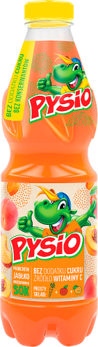 Pysio Sok marchew jabłko brzoskwinia 900 ml