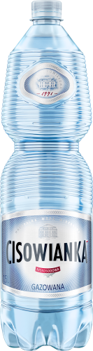 Cisowianka Naturalna woda mineralna gazowana niskosodowa 1,5 l