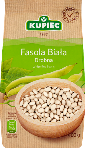 Kupiec Fasola biała drobna 400 g