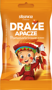 Wadowice Skawa Apacz Draże pomarańczowe 70 g